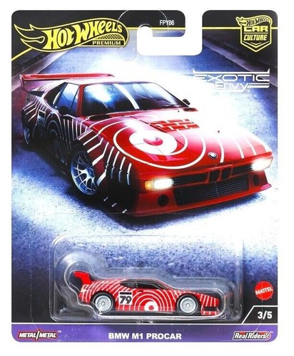 Bmw procar hot wheels - m1, *rr*