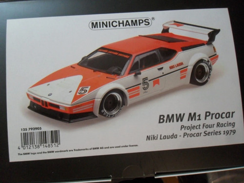 Minichamps bmw m1 procar - bmw,