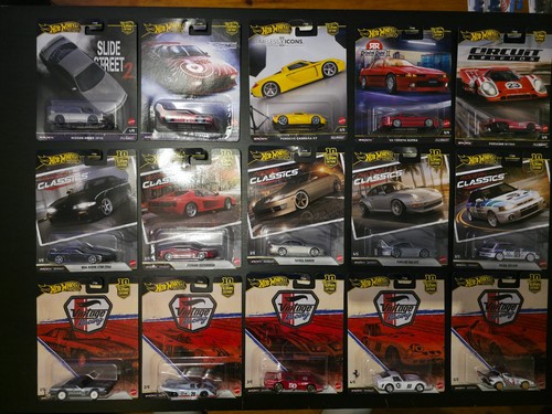Hot wheels premium - hot, ferrari