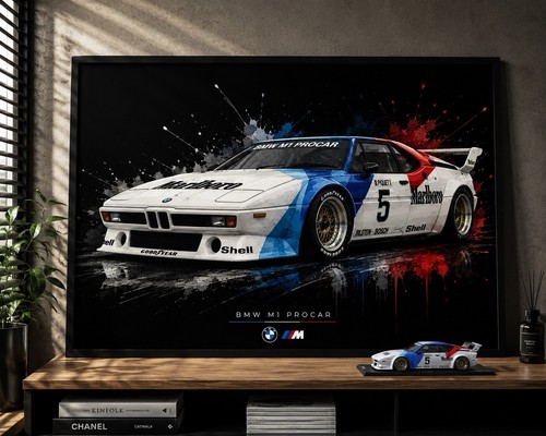 Bmw procar poster - procar,
